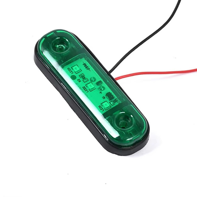 Led Amber Red White Green Blue Truck Side Marker Light 12-24v Universal Voltage 