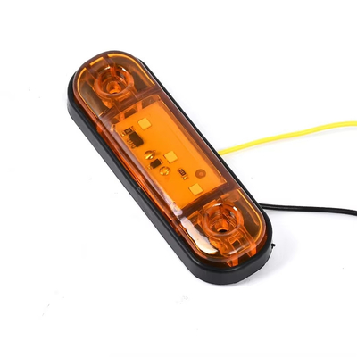 Led Amber Red White Green Blue Truck Side Marker Light 12-24v Universal Voltage 