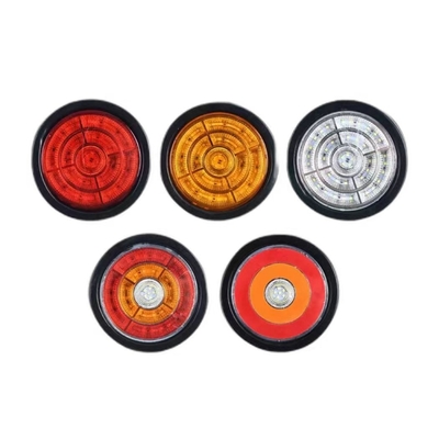 Led Single Cmic Truck Tail Light Led Lighting Lamps Stoplight Indicater 12-24v Universal Led Lights 