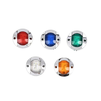 12v24v6led Round Signal Lamp Trailer Yacht Lamp Truck Side Lamp Truck Side Lamp Corner Lamp