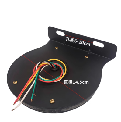 truck LED rear tail light multifunction blinker light angel eyes high brightness turn signal brake lights running water blinker