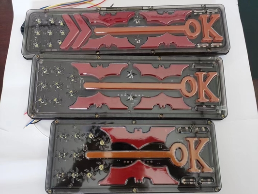 24V Truck Trailer Running Water Steering LED Tail Light
