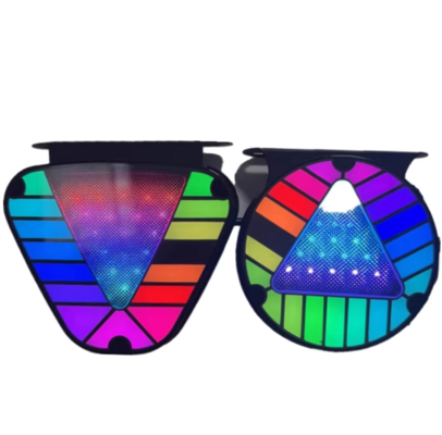 New truck 12v24v motorbike pilot dazzle colour high brightness waterproof LED brake driving flash warning tail light