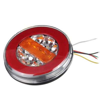 Rear Tail Light Truck Braking Turning Reversing Lights Truck Tractor Trailer Led Lights Tail Lamp