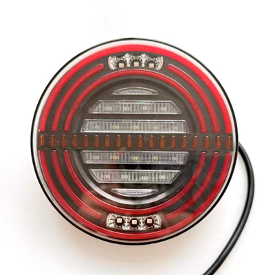 4INCH Warning Lamp Trailer Light Truck LED Stop Brake Turn Signal Reverse Lamp Rear Tail Light for Truck Trailer Lorry caravan