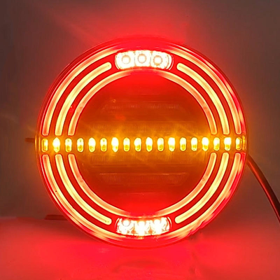 4INCH Warning Lamp Trailer Light Truck LED Stop Brake Turn Signal Reverse Lamp Rear Tail Light for Truck Trailer Lorry caravan