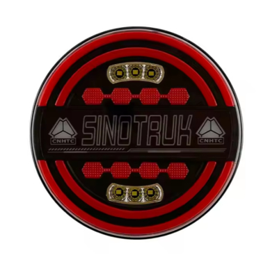 Factory High Quality 4 Inch LED Round Trailer Tail Lights Flowing Lights Rear Lamps Truck Lights With Sequential Indicators