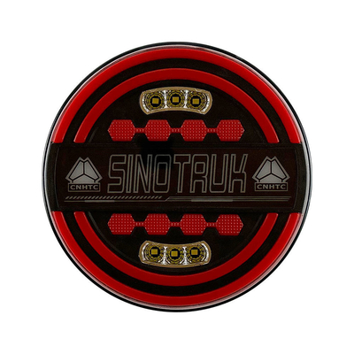 Factory High Quality 4 Inch LED Round Trailer Tail Lights Flowing Lights Rear Lamps Truck Lights With Sequential Indicators
