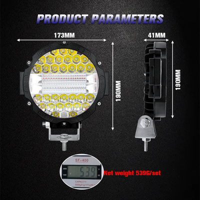 Hot Sales 51w Working Light Flood Spot Beam Work Product Round 7inch Led Worklight