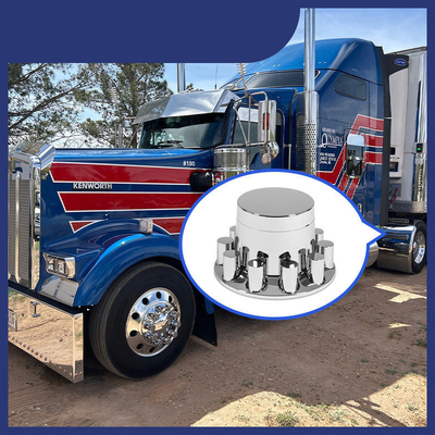 Factory Wheel Axle Covers Suits Lug Nut Covers for Semi Trucks Wheel Axle Cover Hub Caps for American Trucks